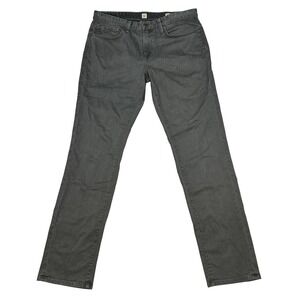Agave Denim No.11 Classic Olive Green Premium Denim Jeans Mens 35 Straight